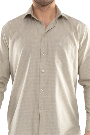 352 Soft Klasik Pamuklu UzunKol Erkek Gömlek